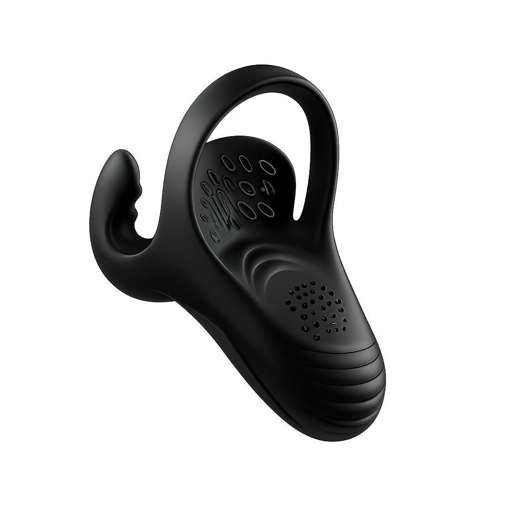 Held — An honest vibrating silicone ring for couples over 50
