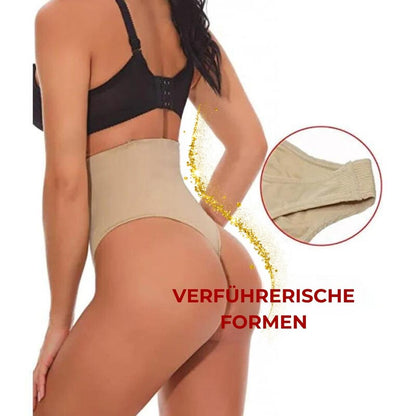 SlimCurve - Nahtloser hoher Taillenslip für einen straffen Bauch