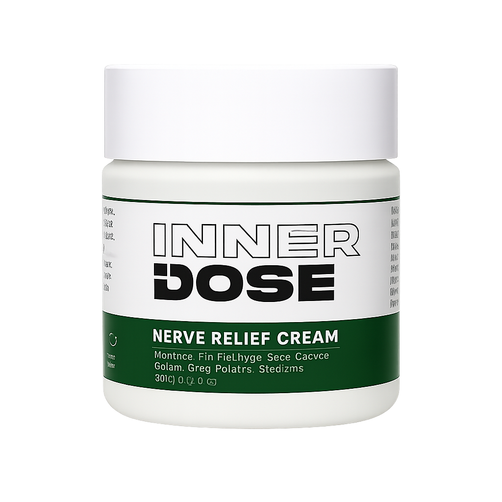 InnerDose Nerve Relief Cream — Cream On. Cool Down. Stay In Bed.
