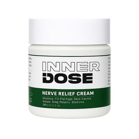 InnerDose Nerve Relief Cream — Cream On. Cool Down. Stay In Bed.
