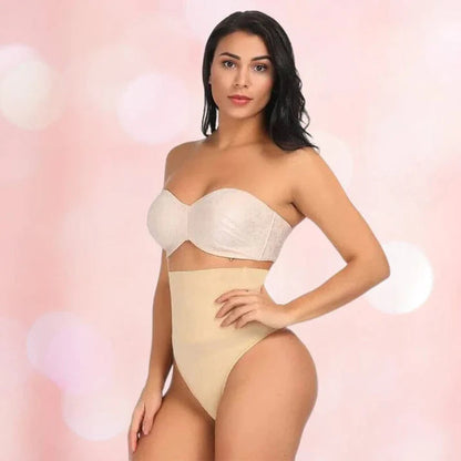 SlimCurve - Nahtloser hoher Taillenslip für einen straffen Bauch
