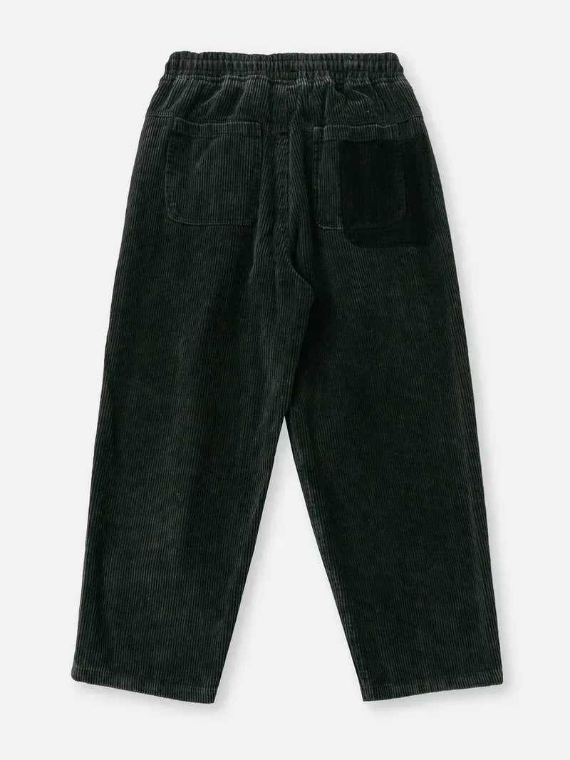 Wohnix - Gerade Hose aus gewaschenem Kordsamt 1