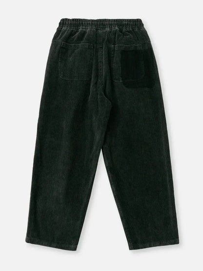 Wohnix - Gerade Hose aus gewaschenem Kordsamt 1